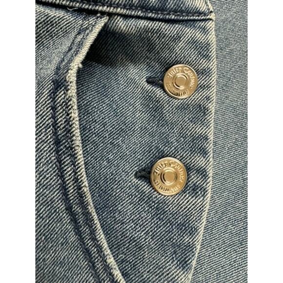 NWT!! Juicy Couture ,Overalls, XL, Release Hem, Wide Leg,Y2K, Grundge, Hip Hop - Picture 8 of 15